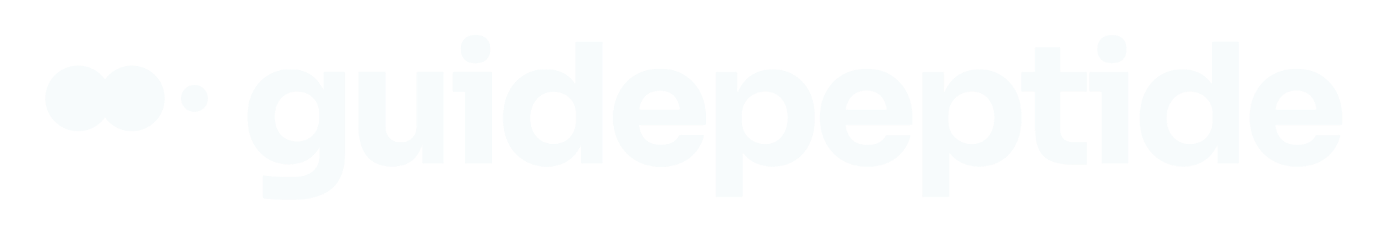 guidepeptide logo blanc